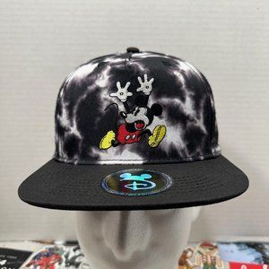 H&M Disney Mickey Mouse embroidered twill Cap Hat Snapback DS NWT